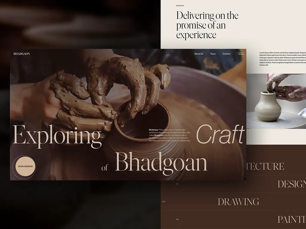 Clay to Canvas: Explore Handcrafted and Hand-Painted Pottery Gems